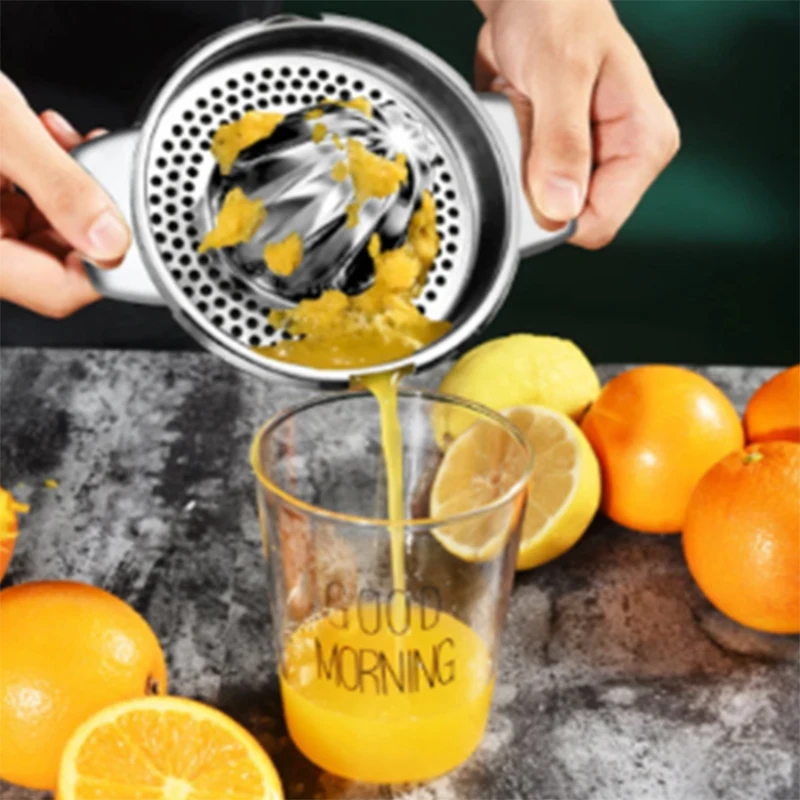 Immersion Hand Blender Set - 1 adet taşınabilir limon portakal manuel