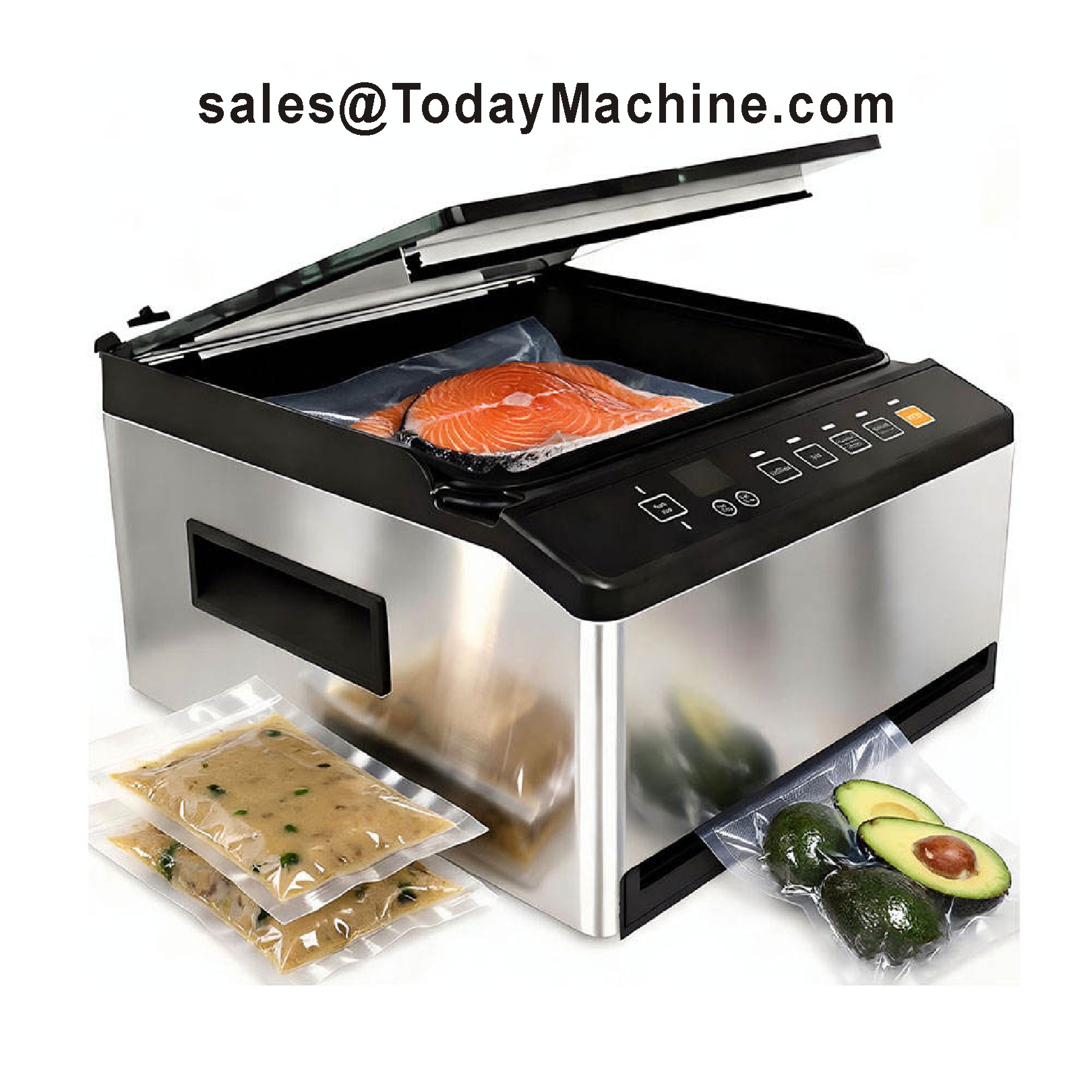 Food Vacuum Sealer Machine - Fabrika Fiyatı Masa Üstü Tekli Paketleme