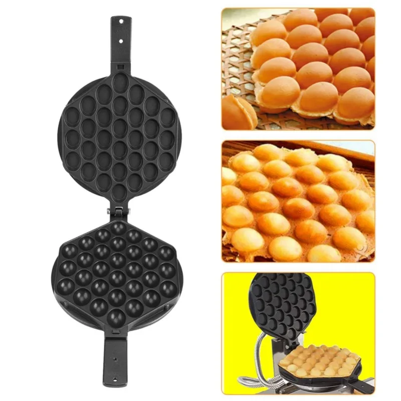 Mini Waffle Maker Machine - QQ Yumurta Puf Makinesi Ev LPG