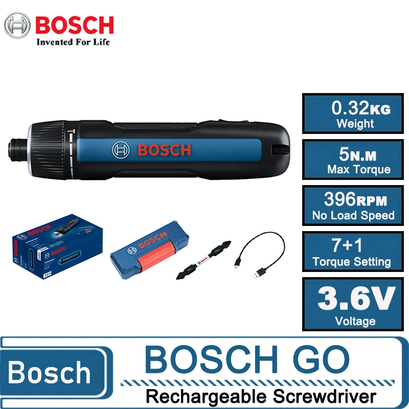 Home Appliances - Bosch GO 3 Kablosuz Elektrikli Tornavida,