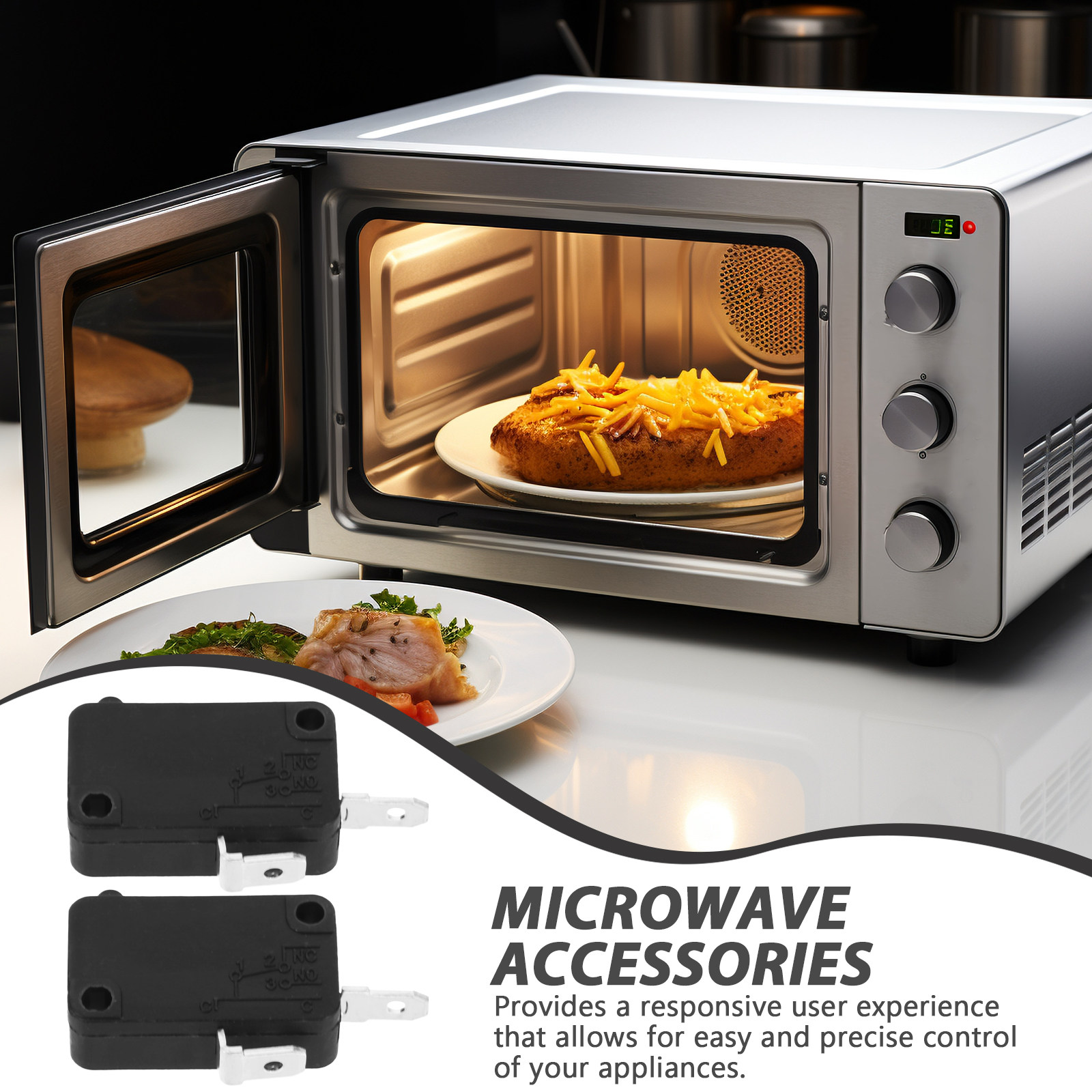 2 Adet Mikro Anahtar, 2 Pinli, - Home Appliances incelemesi ve fiyatı