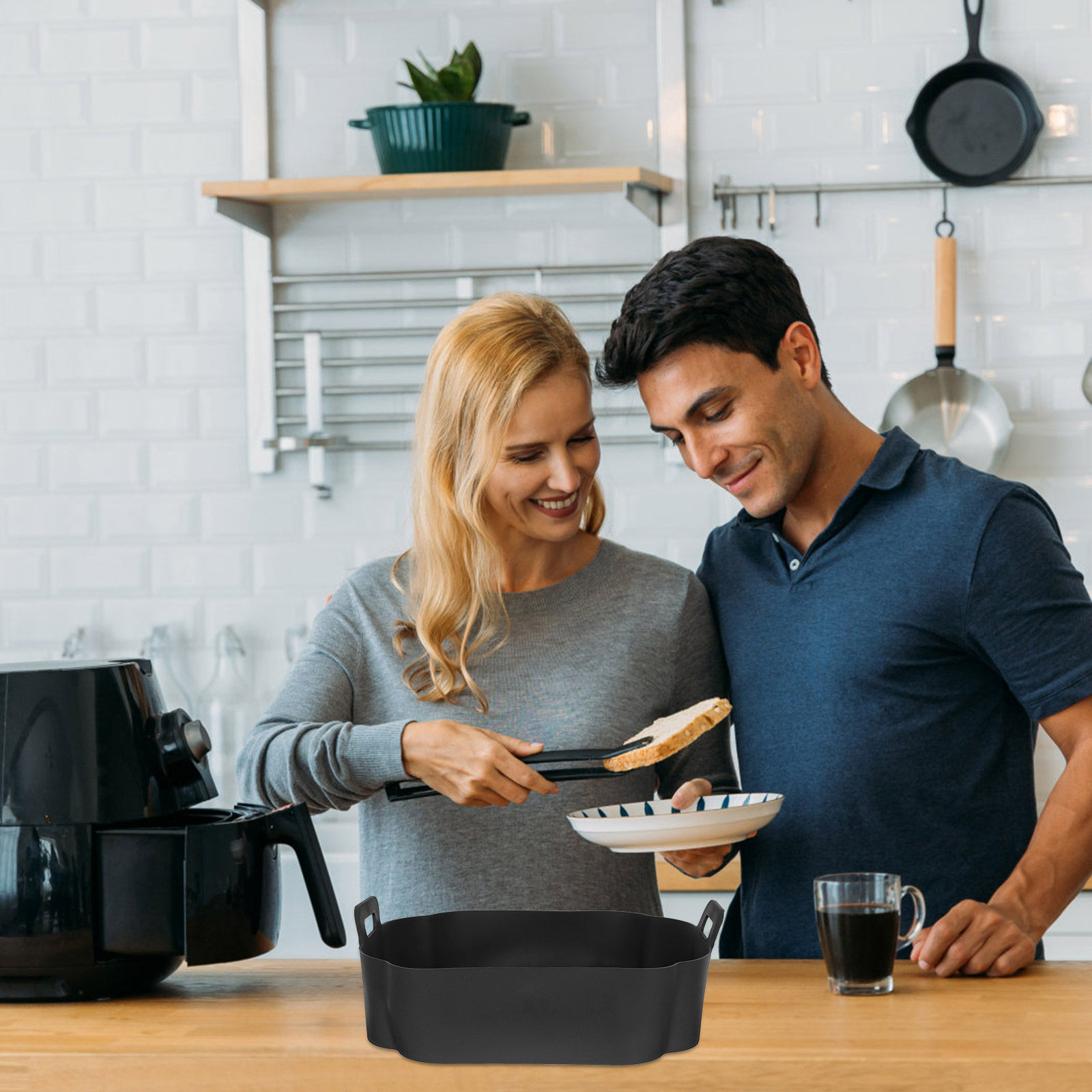 Air Fryer için Silikon Pişirme - Air Fryer Silicone Pot Liner incelemesi ve fiyatı